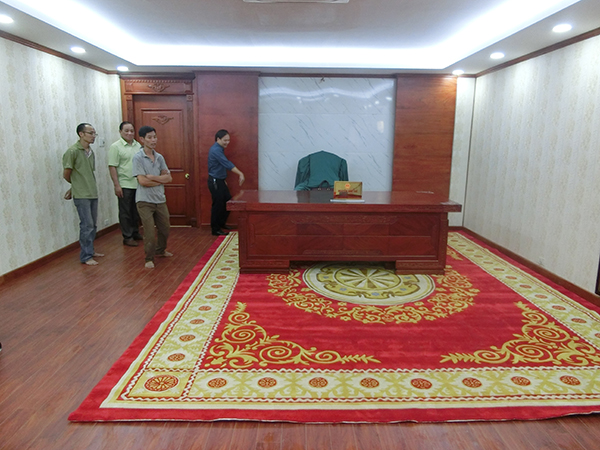 Thảm trang trí nổi bật phòng làm việc Thảm trang trí nổi bật phòng làm việc